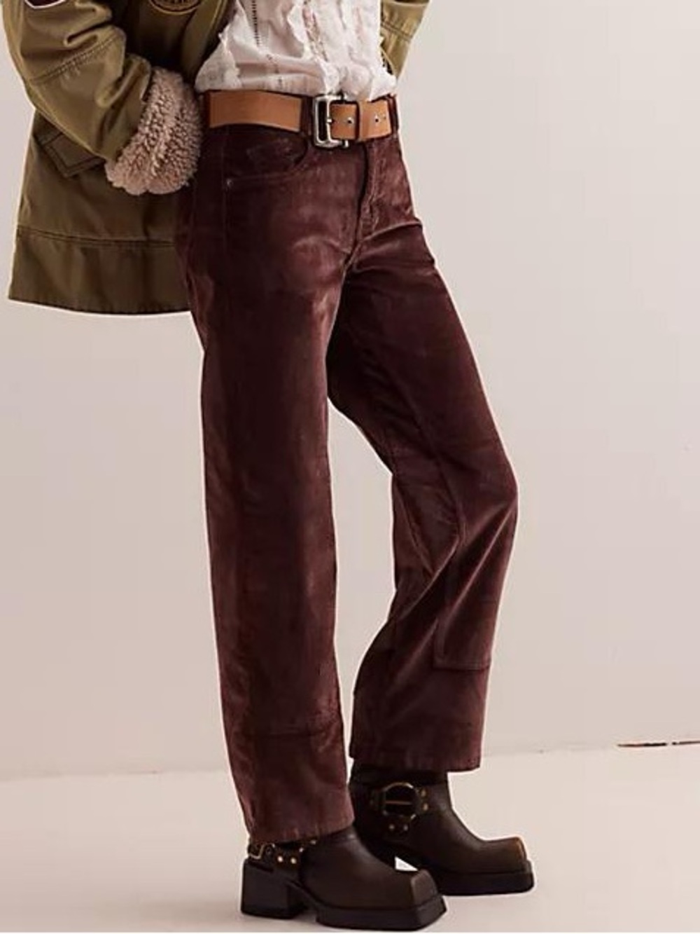 We the Free Risk Taker Mid Rise Corduroy Jeans